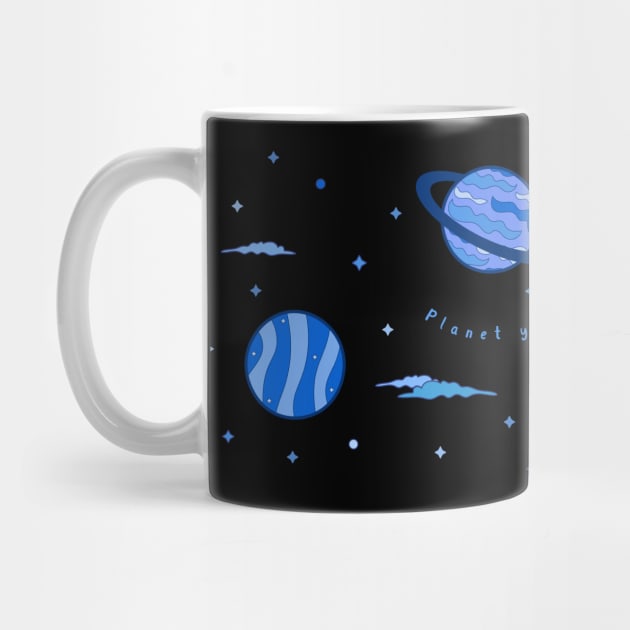 Planet You - Blue Sky Universe Casual Logo Design by Al-loony